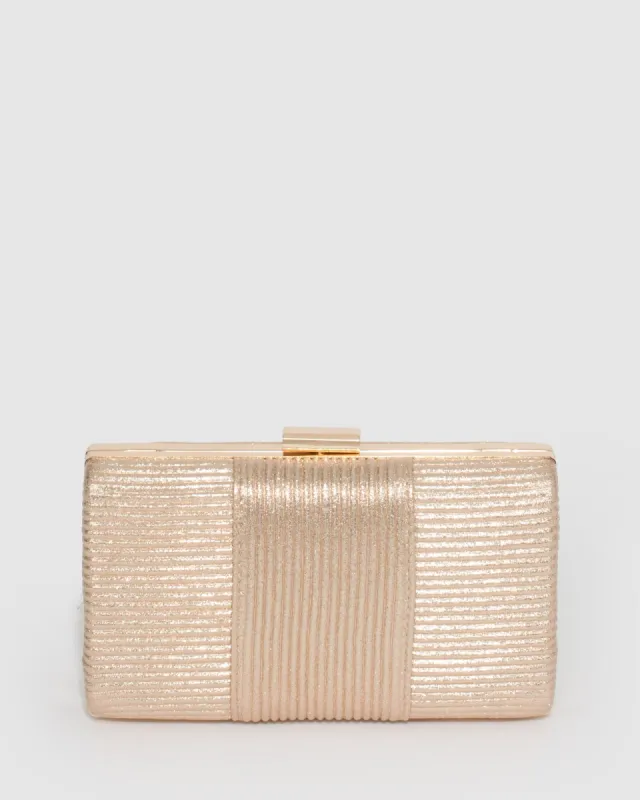 Nude Breona Hardcase Clutch Bag sold by Collete Hayman