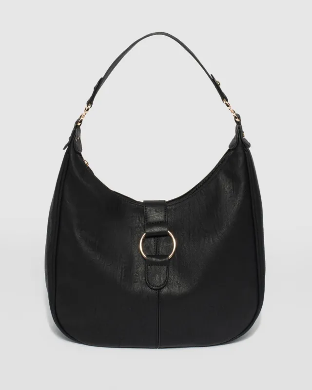 Black Tiahna Tote Bag sold by Collete Hayman