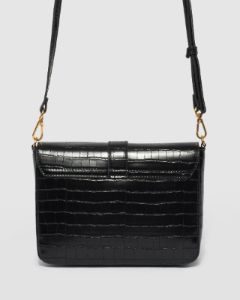Black Elissa Crossbody Bag sold by Collete Hayman