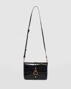 Black Elissa Crossbody Bag sold by Collete Hayman