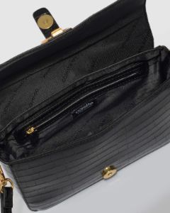 Black Elissa Crossbody Bag sold by Collete Hayman