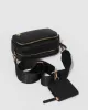 Black And Gold Amalia Crossbody Bag sold by Collete Hayman