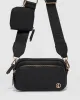 Black And Gold Amalia Crossbody Bag sold by Collete Hayman
