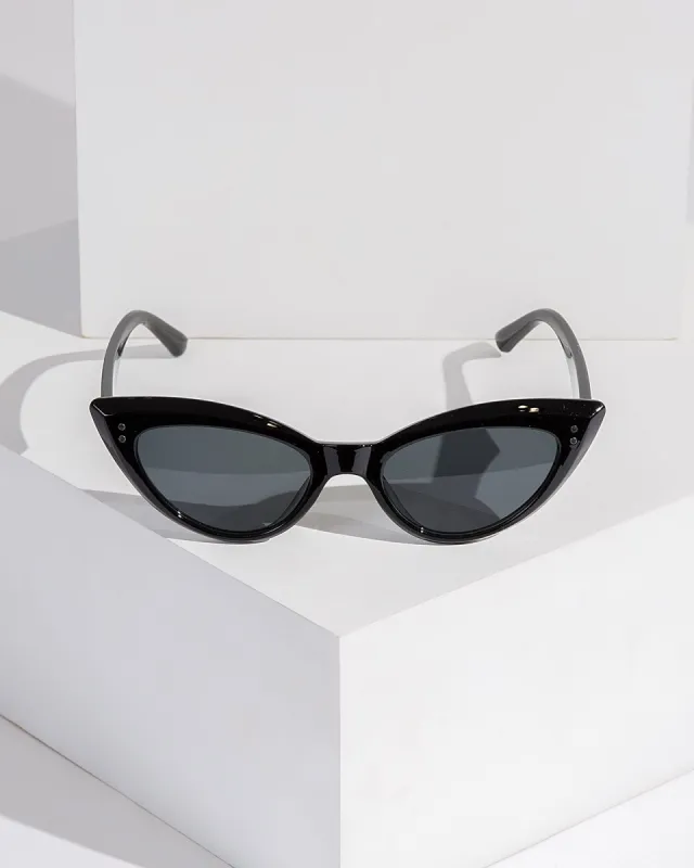 Black Simple Cat Eye Sunglasses sold by Collete Hayman