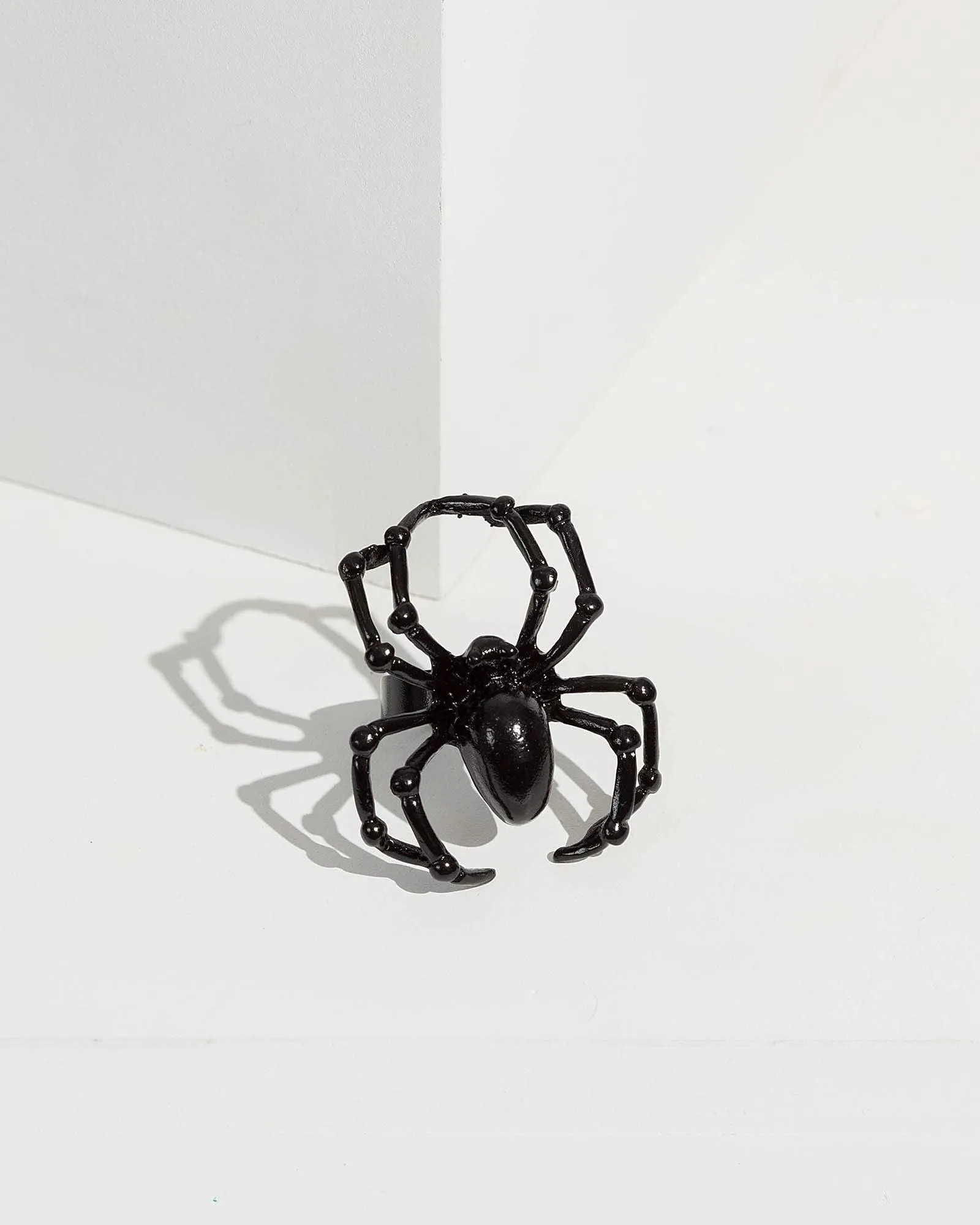 Black Large Spider Ring sold by Collete Hayman