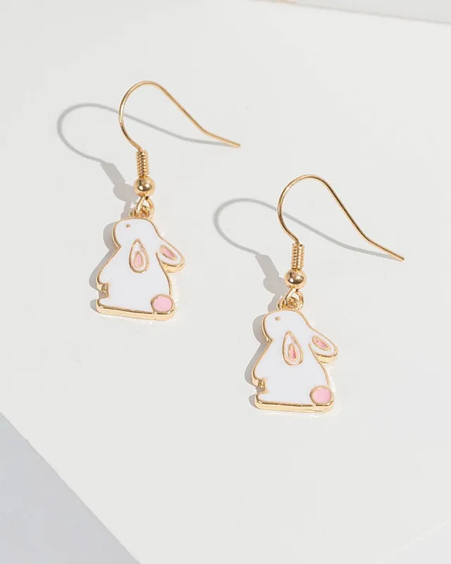 White Bunny Earrings sold by Collete Hayman