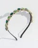 Green Round Crystal Headband sold by Collete Hayman