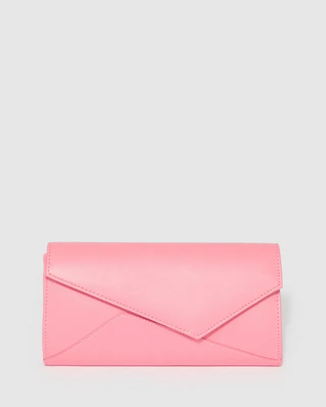 Pink Maribel Clutch Bag sold by Collete Hayman