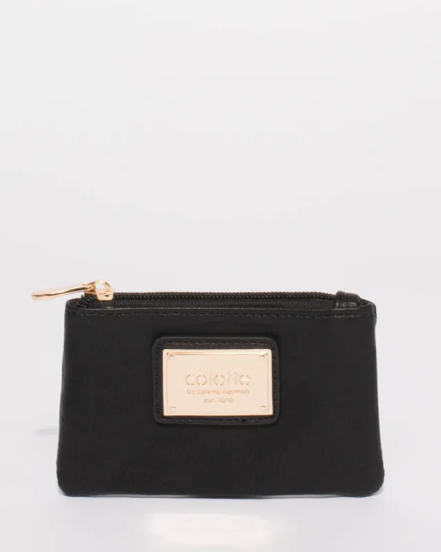 Black Large Plate Small Purse sold by Collete Hayman