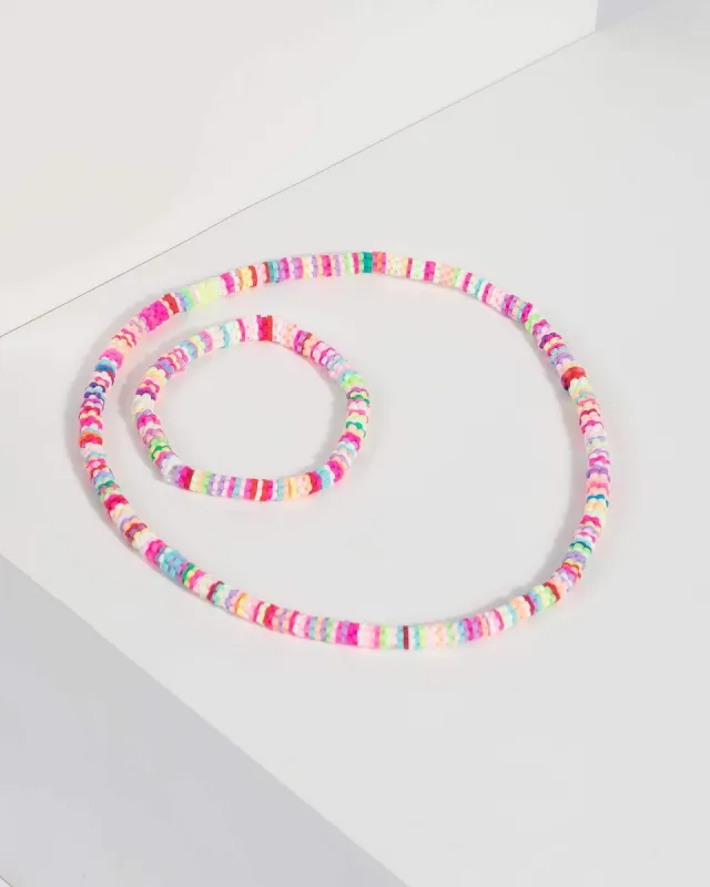 Multi Coloured Necklace sold by Collete Hayman