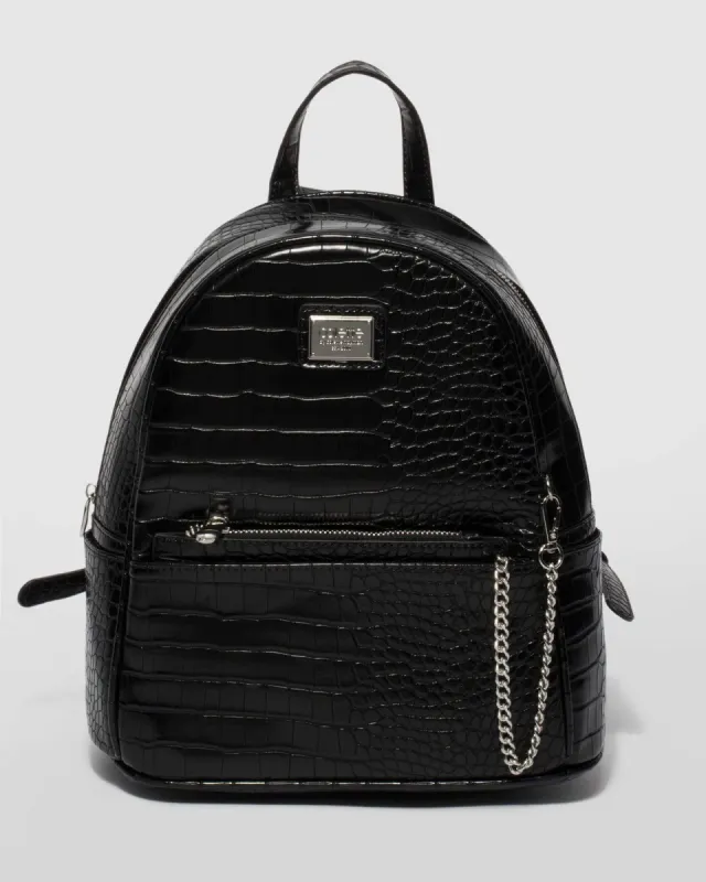 Black Chain Backpack sold by Collete Hayman