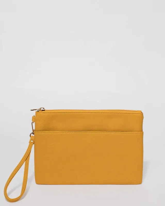 Yellow Selena Wristlet sold by Collete Hayman
