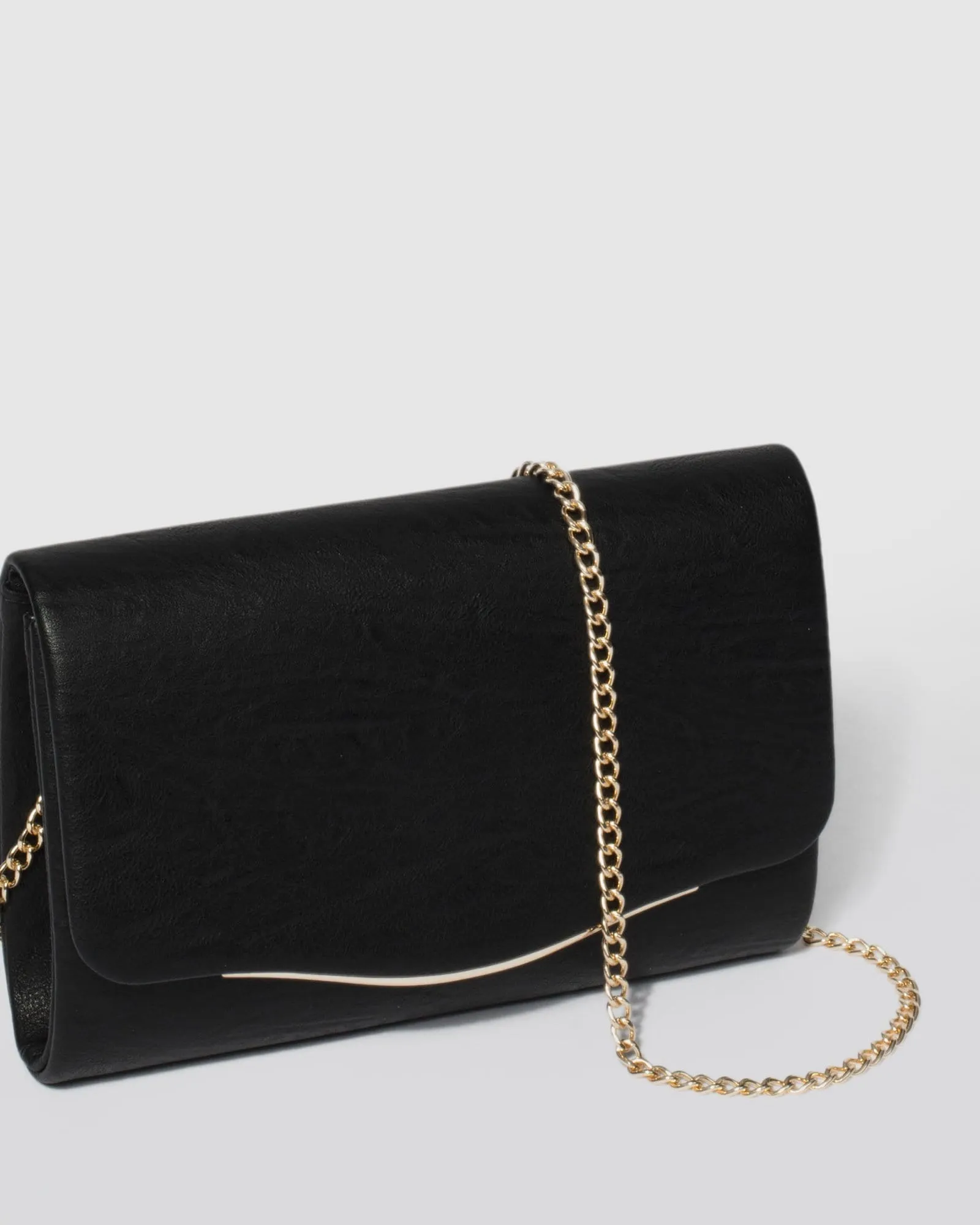 Black Adele Evening Clutch Bag sold by Collete Hayman product image thumbnail 4