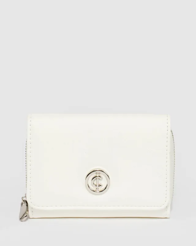 White Zuri Wallet sold by Collete Hayman