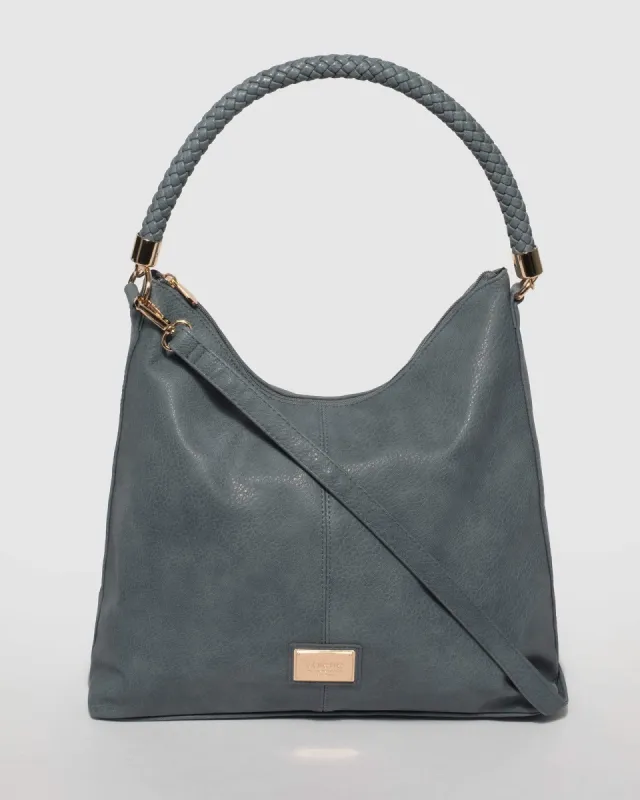 Blue Nina Shoulder Bag sold by Collete Hayman