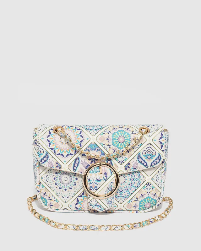 Print Maeve Chain Crossbody Bag sold by Collete Hayman