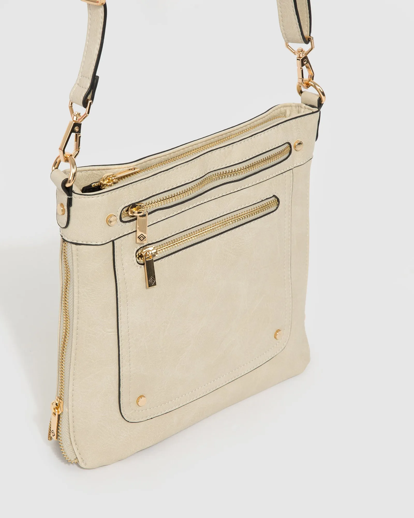 Ivory Penelope Zip Crossbody Bag sold by Collete Hayman product image thumbnail 2