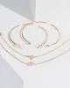 Rose Gold Multi Style Bracelet Pack sold by Collete Hayman