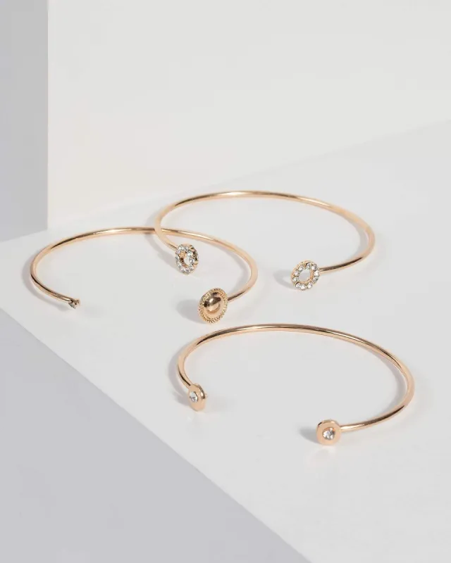Gold Multi Fine Cuff sold by Collete Hayman