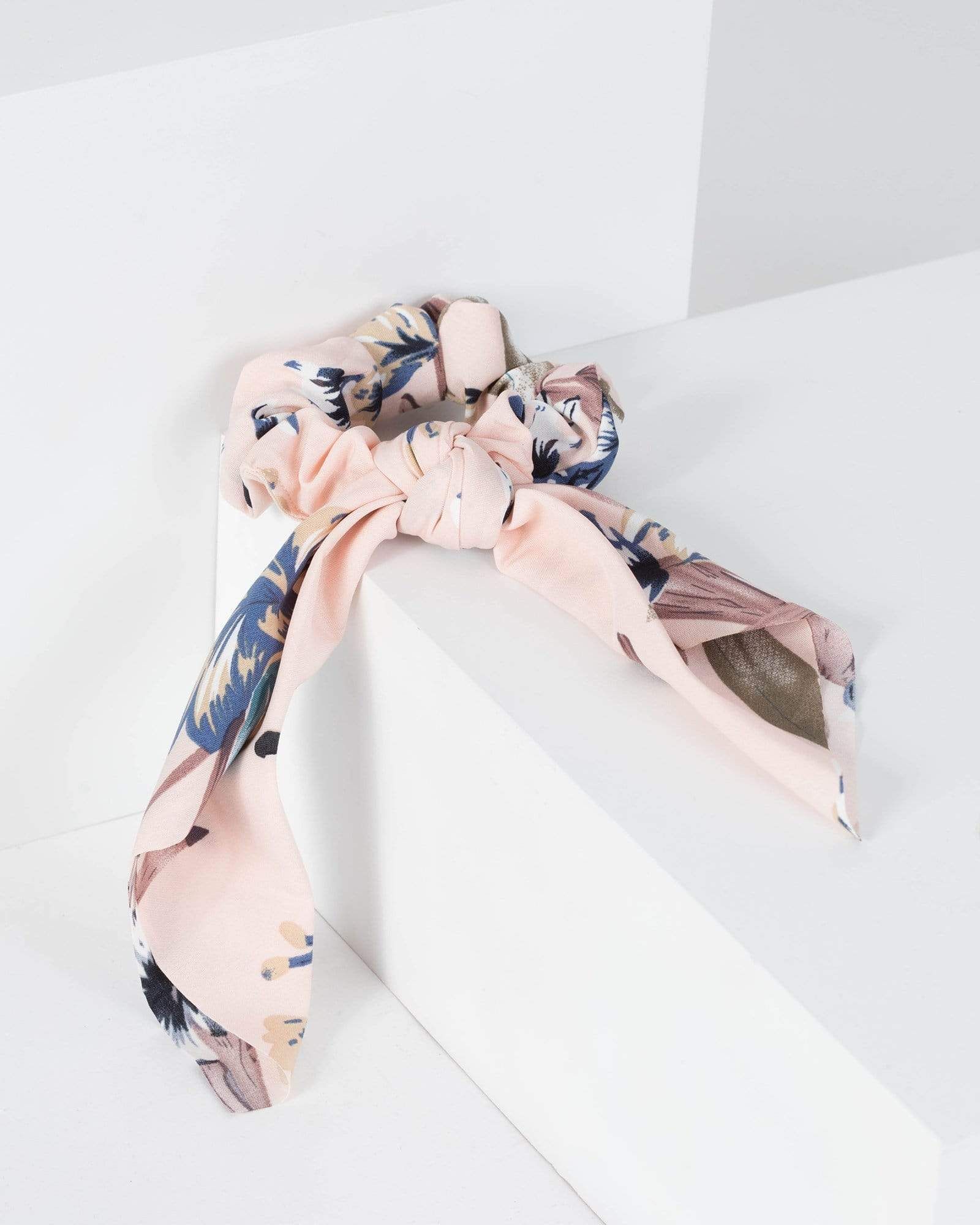 Multi Colour Floral Print Hair Tie sold by Collete Hayman