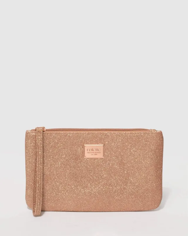 Rose Gold Brook Wristlet Purse sold by Collete Hayman