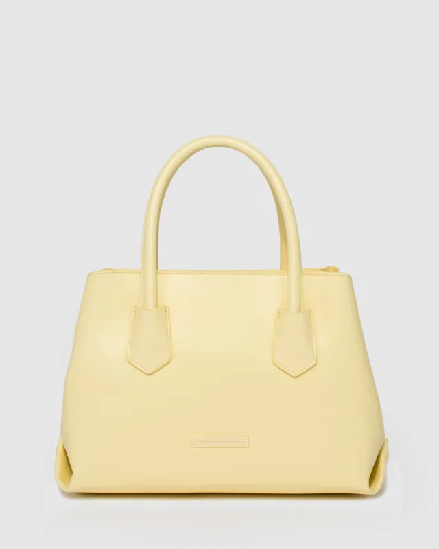 Yellow Tamia Tote Bag sold by Collete Hayman