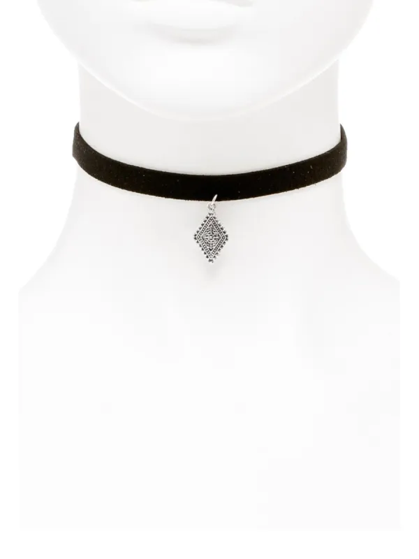 Textured Suede Choker Necklace sold by Collete Hayman