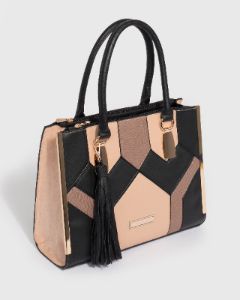 Multi Colour Adelisa Tassel Tote Bag sold by Collete Hayman