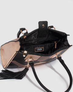 Multi Colour Adelisa Tassel Tote Bag sold by Collete Hayman