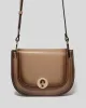Taupe Milo Saddle Bag sold by Collete Hayman