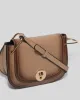 Taupe Milo Saddle Bag sold by Collete Hayman