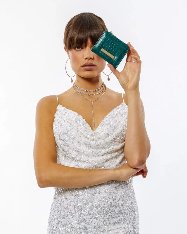 Green Han Mini Wallet sold by Collete Hayman