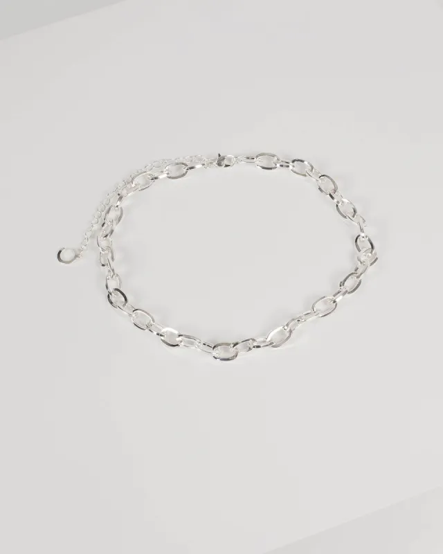 Silver Simple Chain Choker sold by Collete Hayman