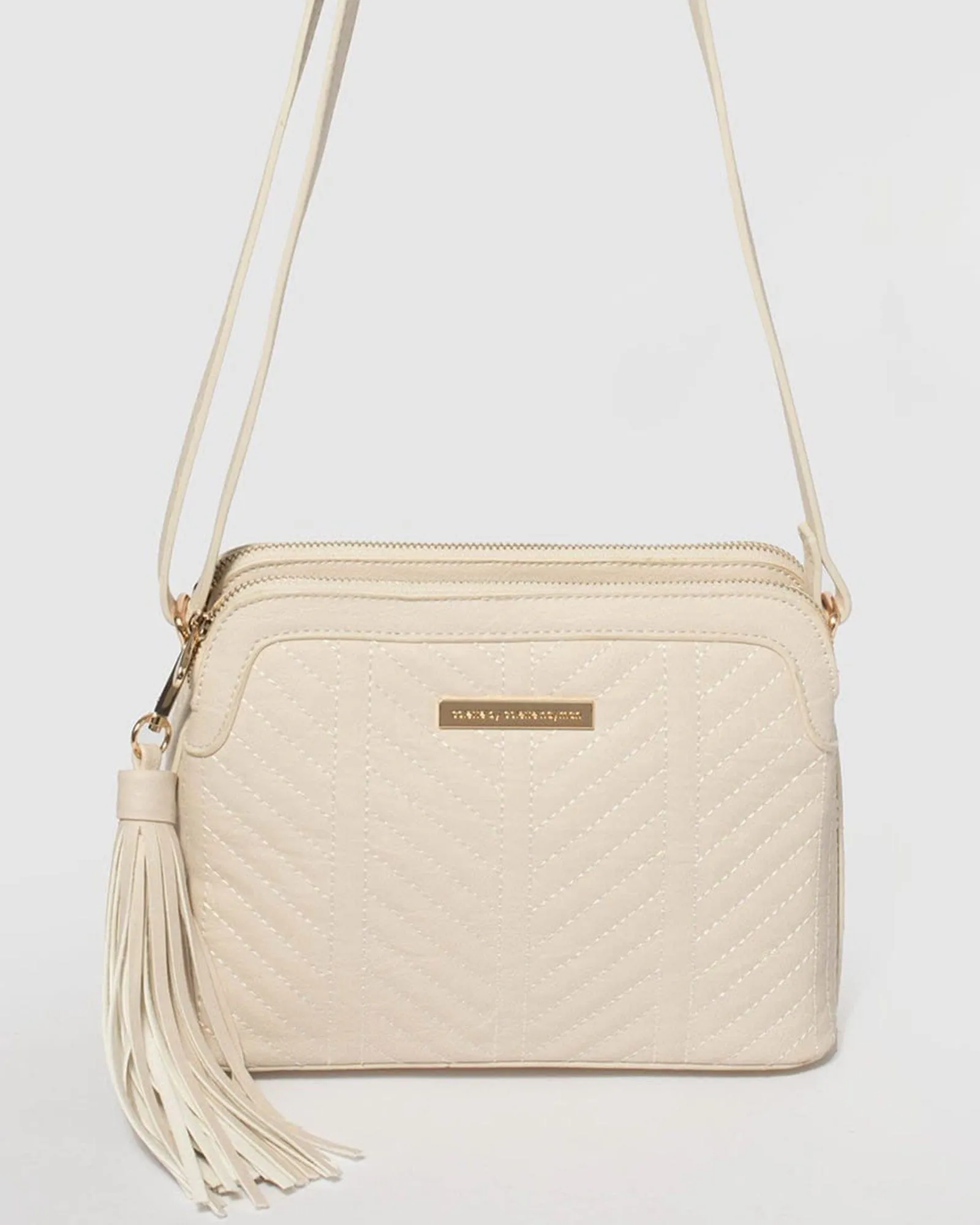 Ivory Joanna Crossbody Bag sold by Collete Hayman