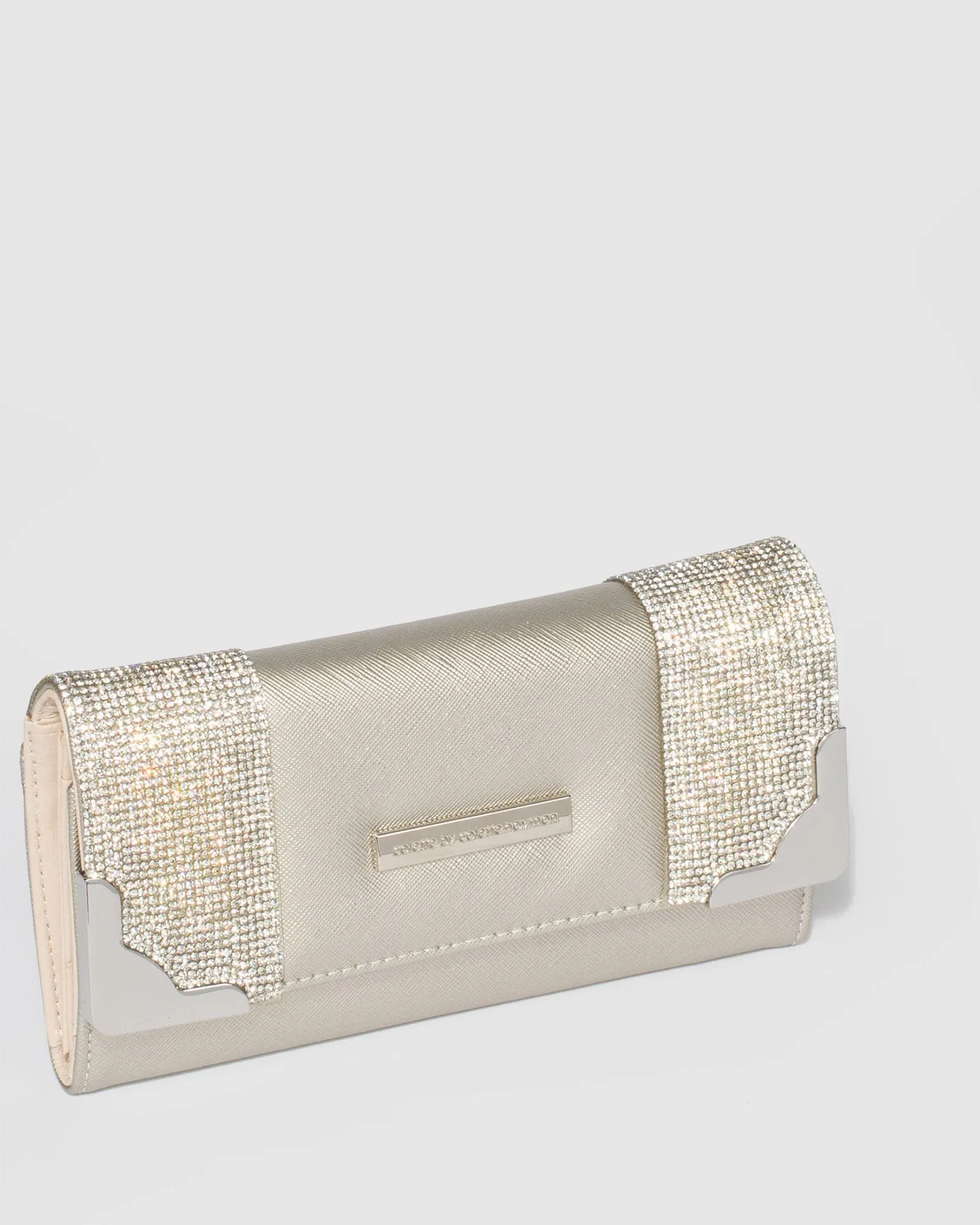 Silver Gemma Crystal Wallet sold by Collete Hayman product image thumbnail 2