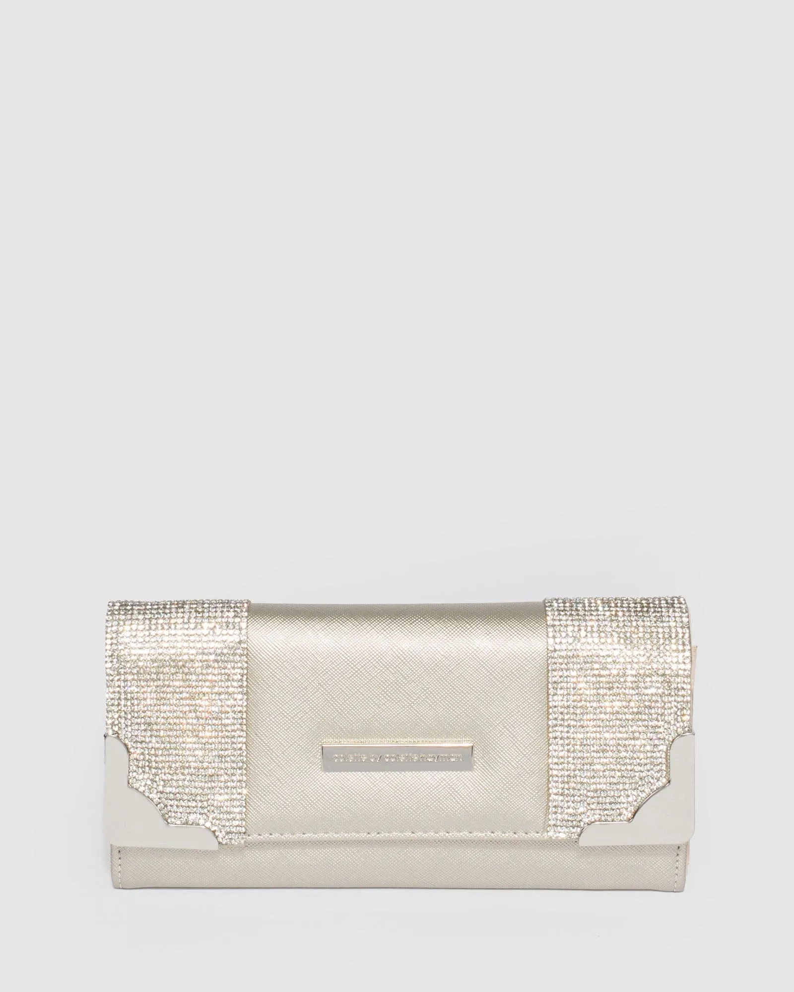 Silver Gemma Crystal Wallet sold by Collete Hayman