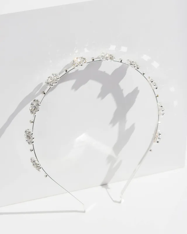 Crystal Multi Round Flower Headband sold by Collete Hayman