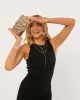Gold Aurelia Metal Clutch Bag sold by Collete Hayman