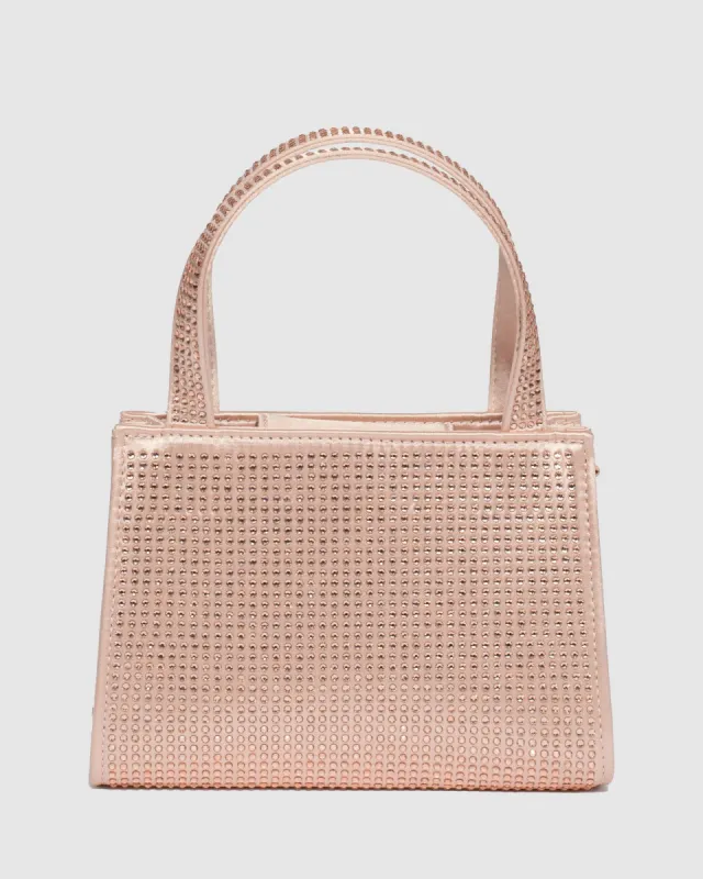 Rose Gold Philippa Mini Tote Bag sold by Collete Hayman