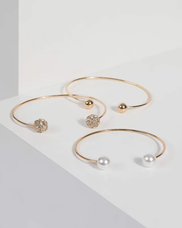 White Pearl and Pave Cuff sold by Collete Hayman