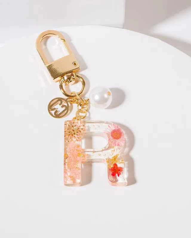 R - Initial Bag Charm Pearl sold by Collete Hayman