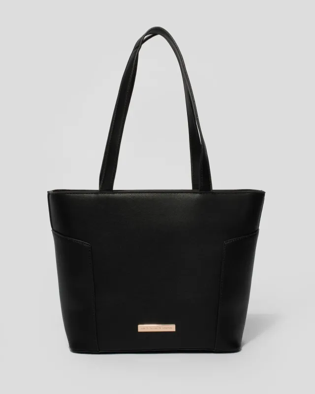 Black Diandre Tote Bag sold by Collete Hayman