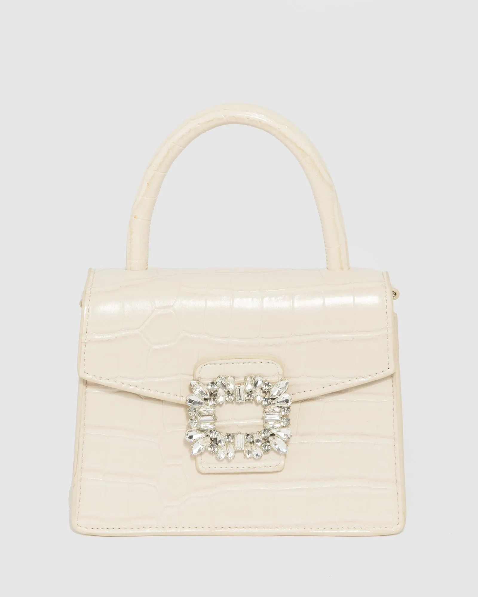 Ivory Eleanor Top Handle Bag sold by Collete Hayman