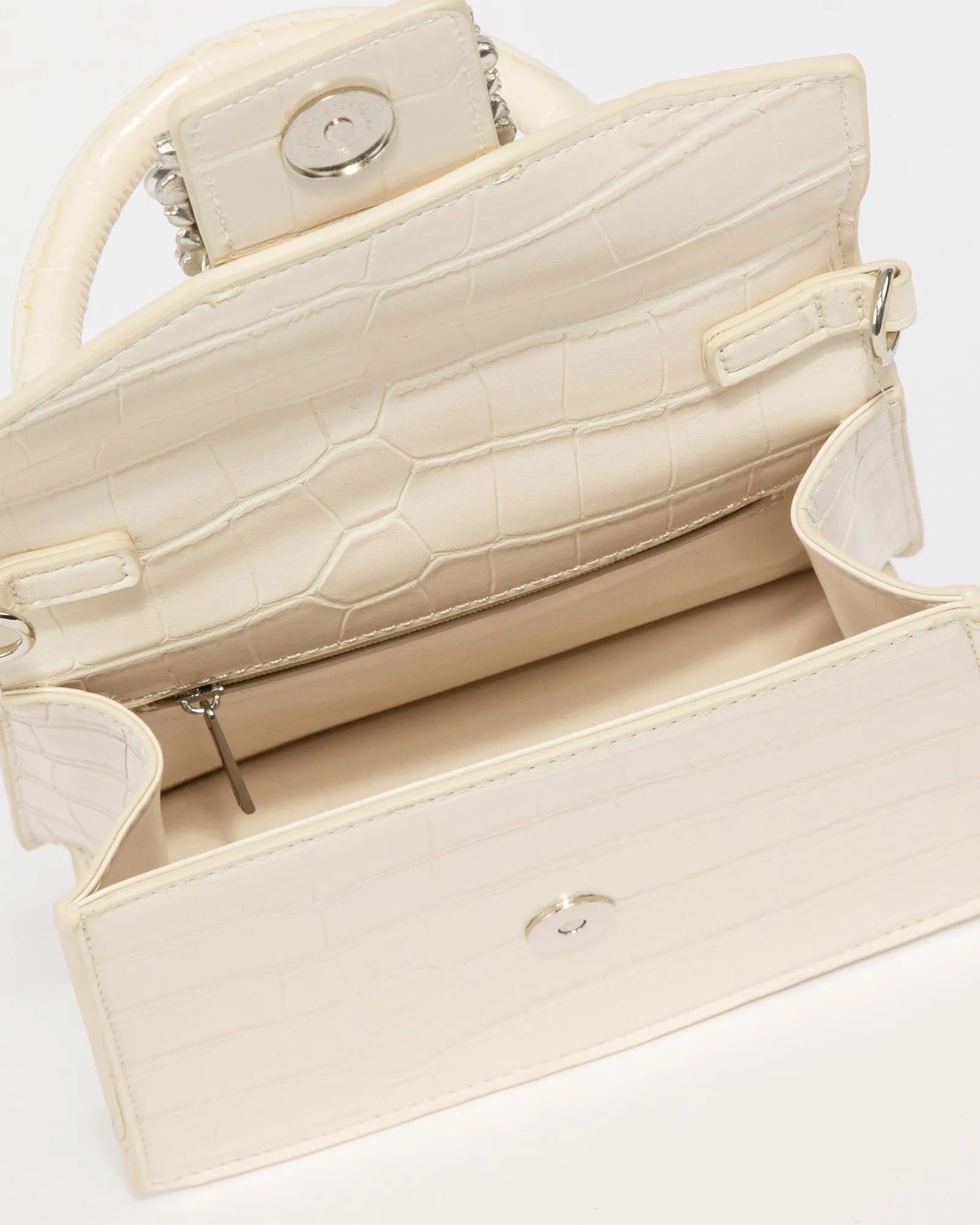Ivory Eleanor Top Handle Bag sold by Collete Hayman product image thumbnail 5