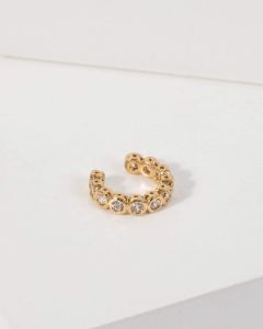 Pave Fine Ear Cuff sold by Collete Hayman
