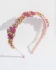 Pink Flower And Crystal Headband sold by Collete Hayman