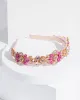 Pink Flower And Crystal Headband sold by Collete Hayman