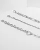 Silver Heart Chain Bracelet Pack sold by Collete Hayman