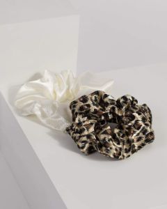 Multi Colour Large Satin Scrunchies sold by Collete Hayman