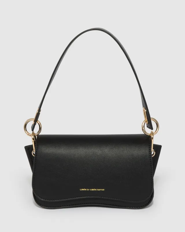 Black Macy Shoulder Bag sold by Collete Hayman